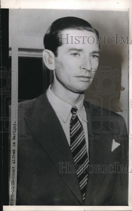 1943 Count Alfred de Marigny - Historic Images