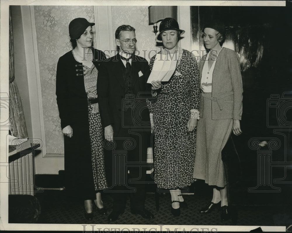 1932 Press Photo Mo delegates at Chicago GOP convention, Wyeth,Clements,Summy-Historic Images