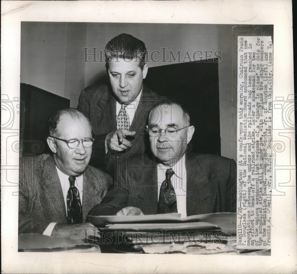 1948 D.C. Natl mediation Board, FP Douglass,T Scott Jr,FA O'Neil - Historic Images