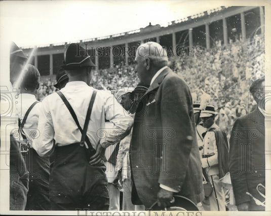 1934 John P Morgan famous financier Harvard Class Reunion Class 1924 - Historic Images