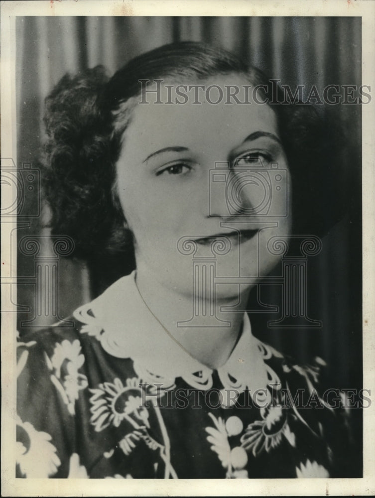 1938 Press Photo Betty Gazarek Found hear death - Historic Images