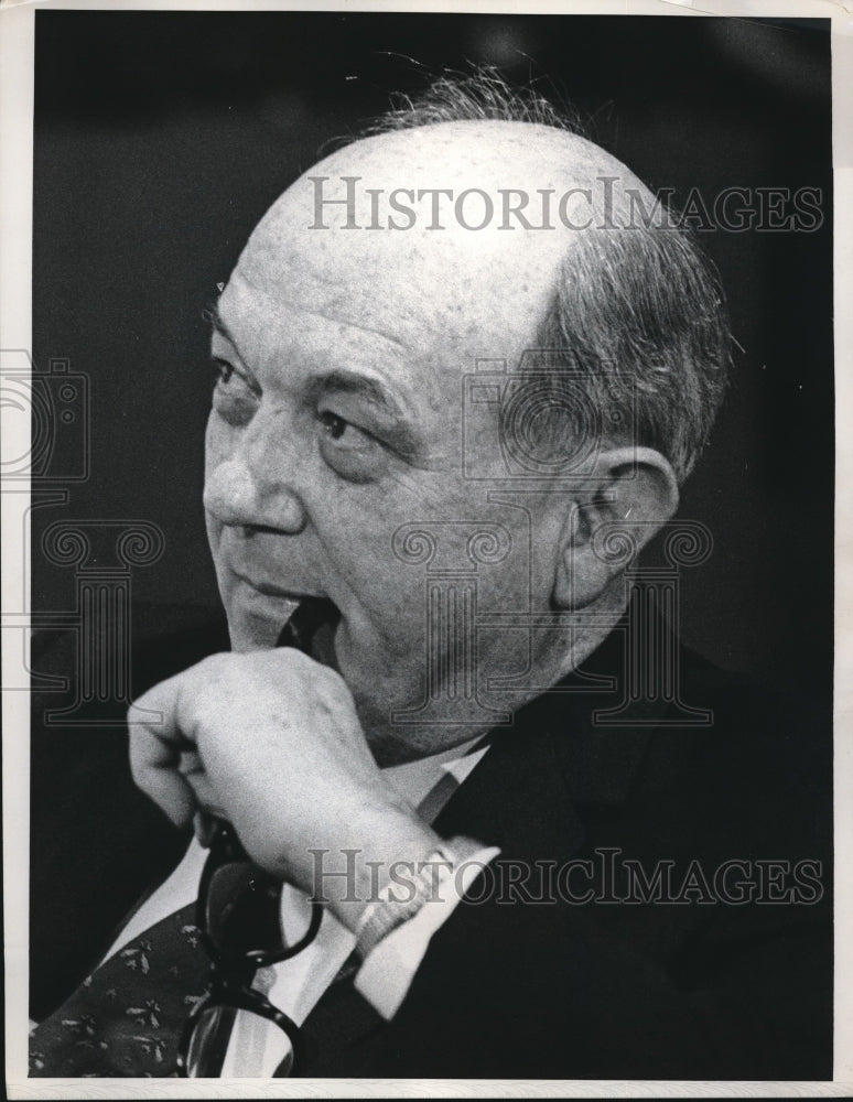 1967 Press Photo Dean Rusk US Secretary of State - Historic Images