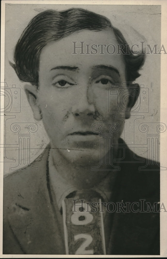 1923 Press Photo Jesse Carsen helped other LA, Calif prisoner escape - Historic Images