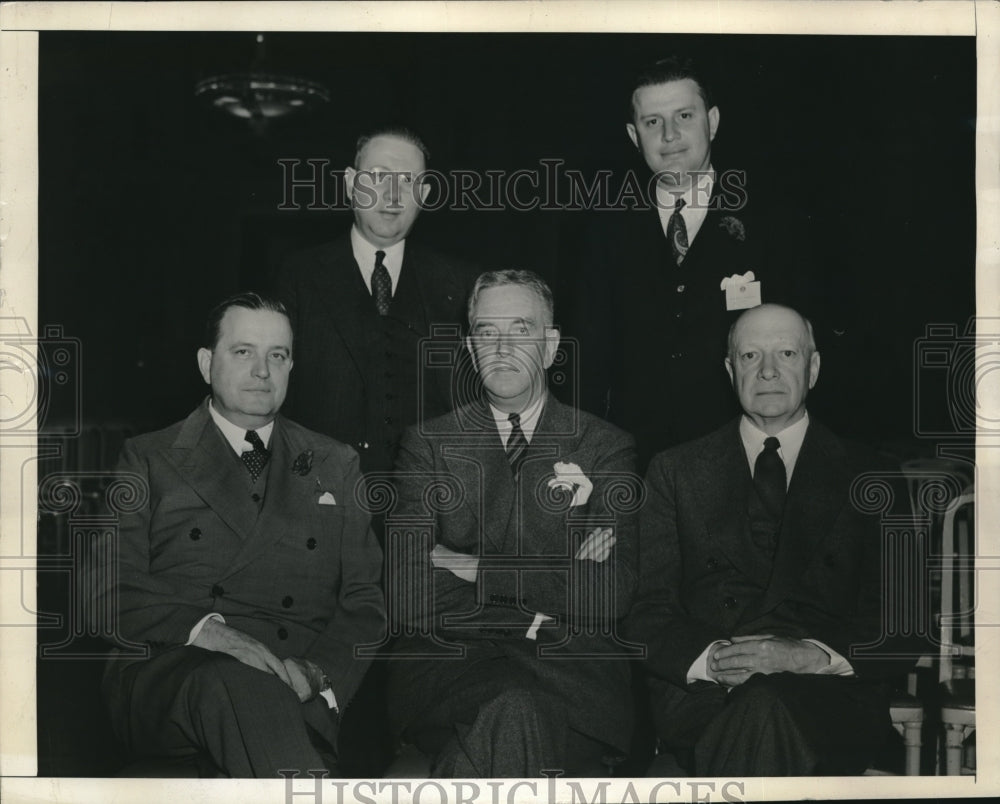 1942 Press Photo Officers of the New York State Bankers Association - Historic Images