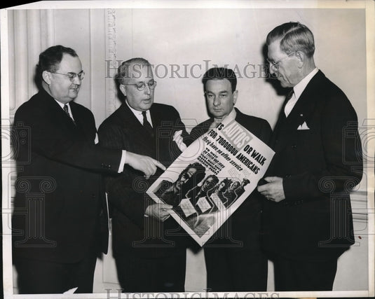 1941 Press Photo Members Of National Automobile Dealers Association-Historic Images