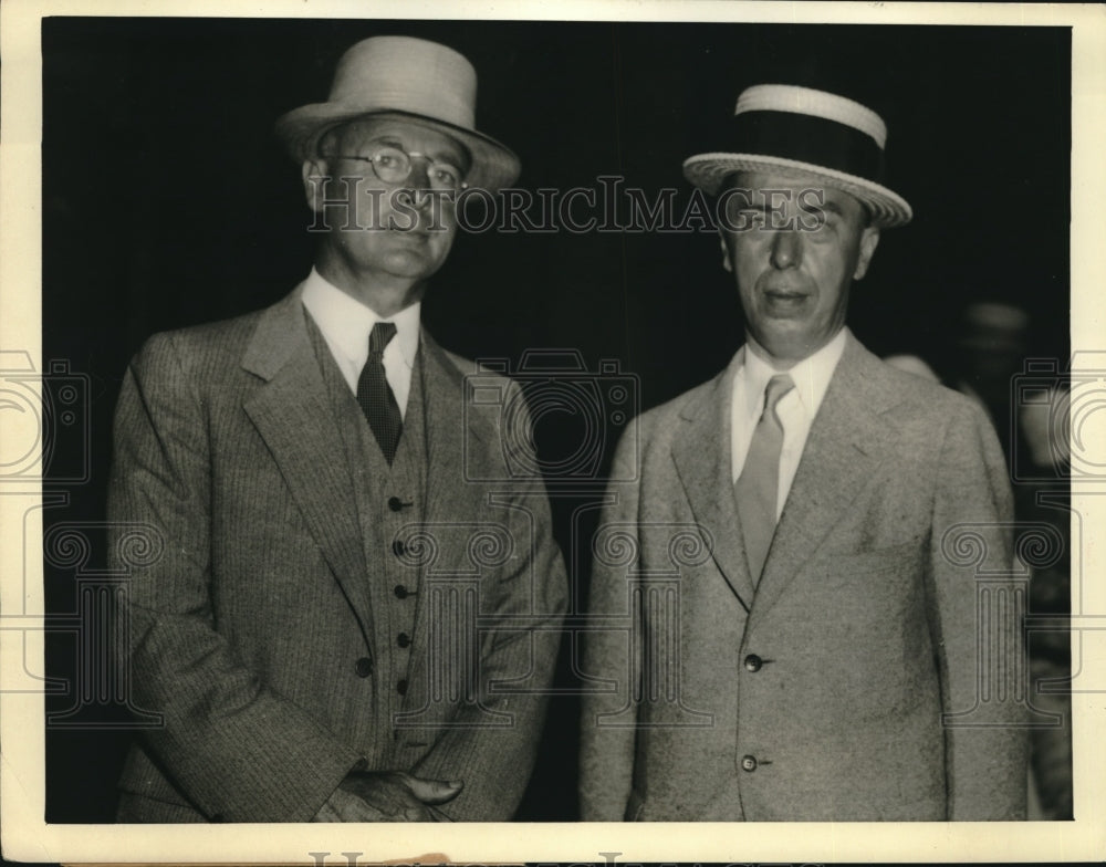 1933 Press Photo Medical witnesses for cyanide murder trial Jessie Costello - Historic Images