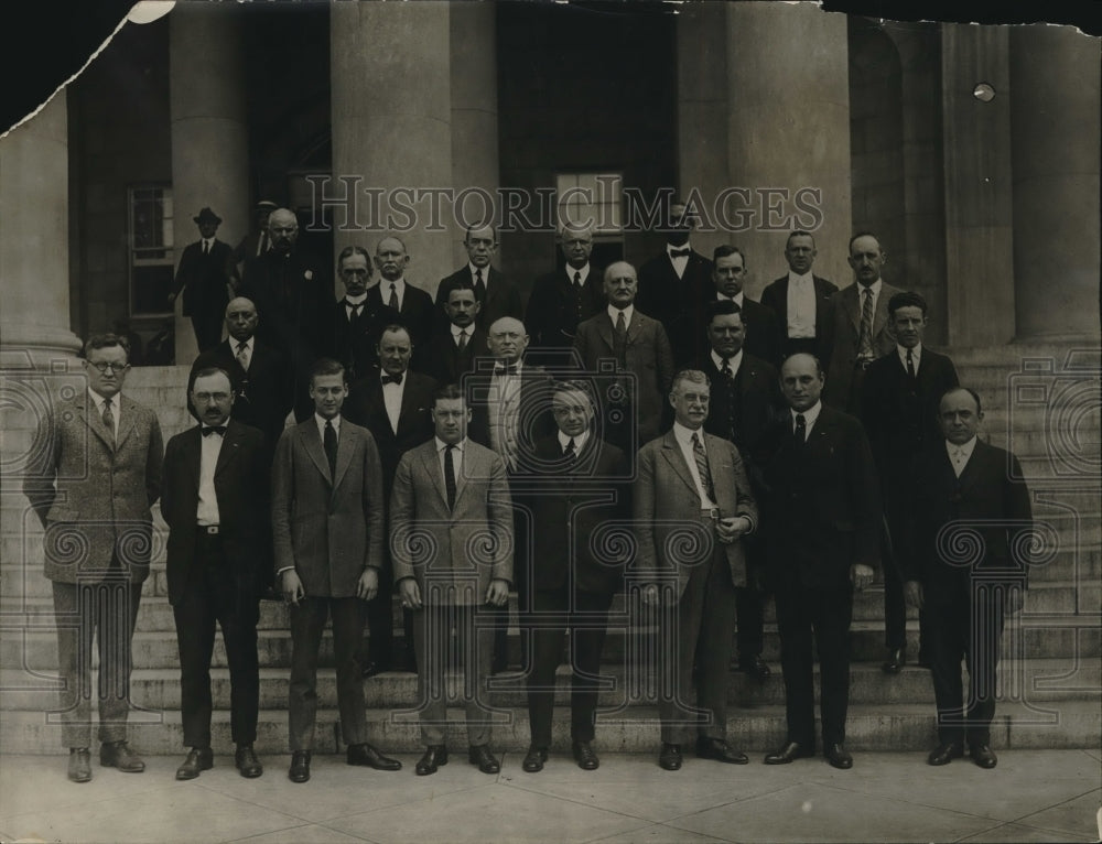 1922 Members of special grand jury for the War Fraud Case - Historic Images