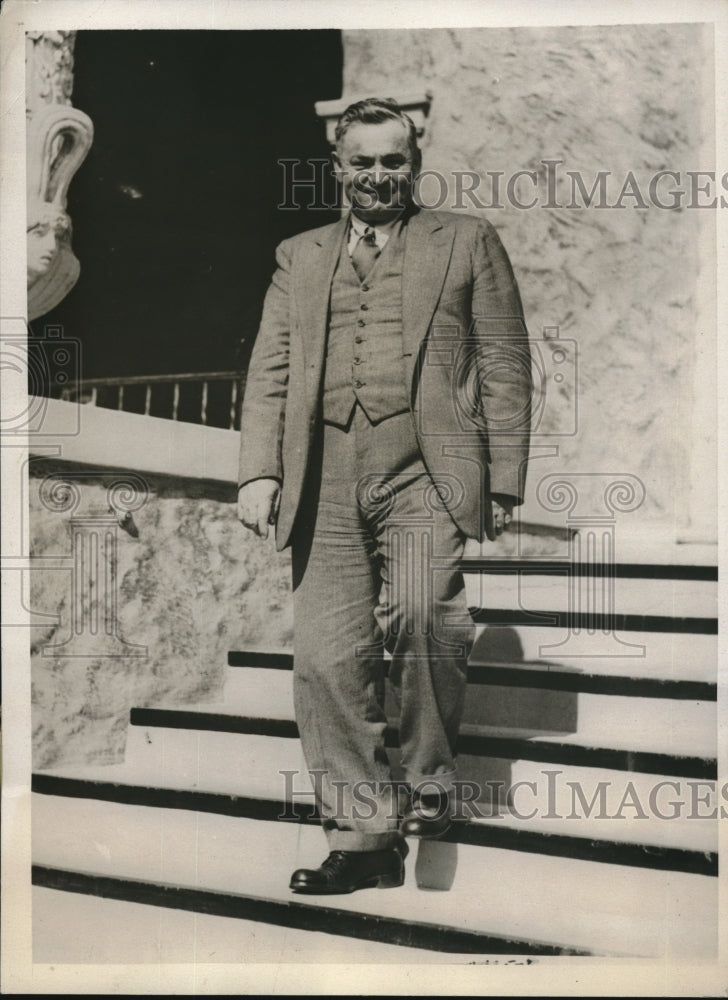 1933 Press Photo Bridge champion 
Carrol Duran - Historic Images