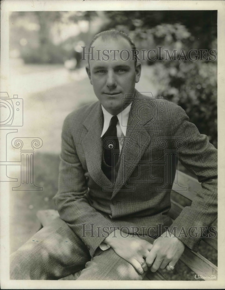 1930 Press Photo Edwin Rommel of Philadelphia Athletics - nec05775-Historic Images