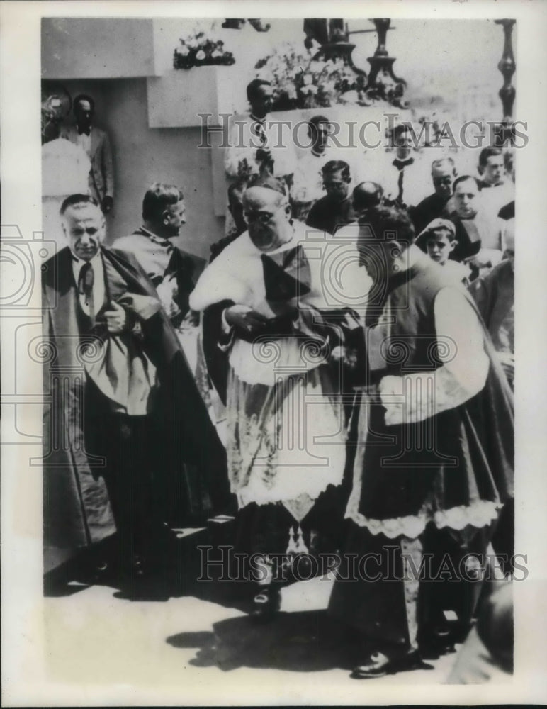 1936 Cardinal Sebastiao, Papal Ligate in Brazil  - Historic Images