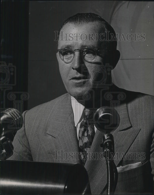 1936 Press Photo J.R. Davis VP Ford Motor Company - Historic Images