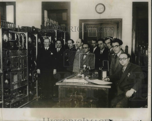 1931 Pabal radio Station Rome Italy - Historic Images