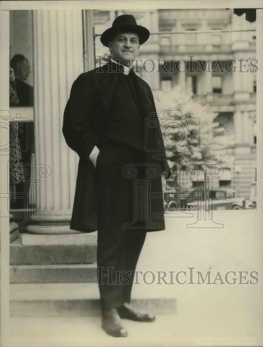 1926 Press Photo Mon Guiseppe Calderasi Master of Ceremony Hooly Father at Rome - Historic Images