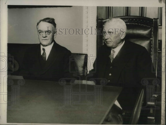 1930 D.C. Amb to Mex Dwight Morrow & Sec of State Kellogg - Historic Images