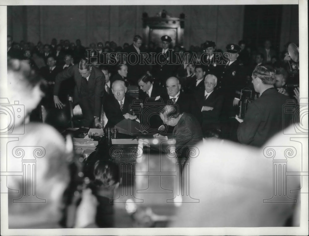 1936 JP Morgan at Senate finance committee  - Historic Images