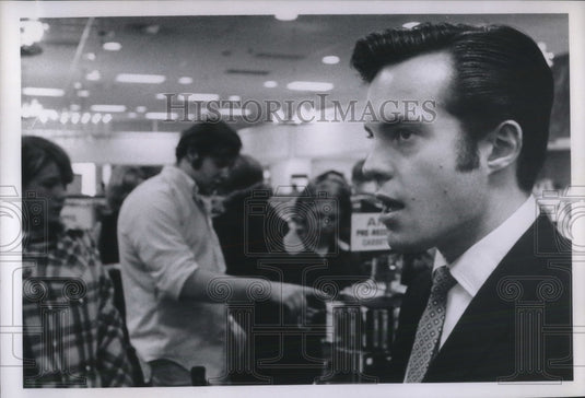 1969 People at a gathering in Cleveland, Ohio - Historic Images