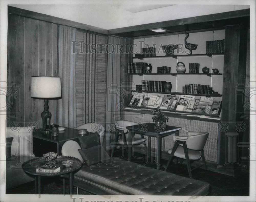 1951 Press Photo Multi Purpose Room-Historic Images