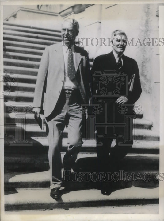 1936 Peter Carey & George Foster. Ill State racing Comm in Fla - Historic Images