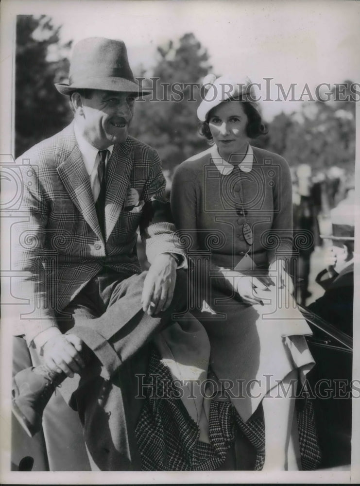 1936 Harold E. talbott, Mrs. Thomas Laughlin-Historic Images