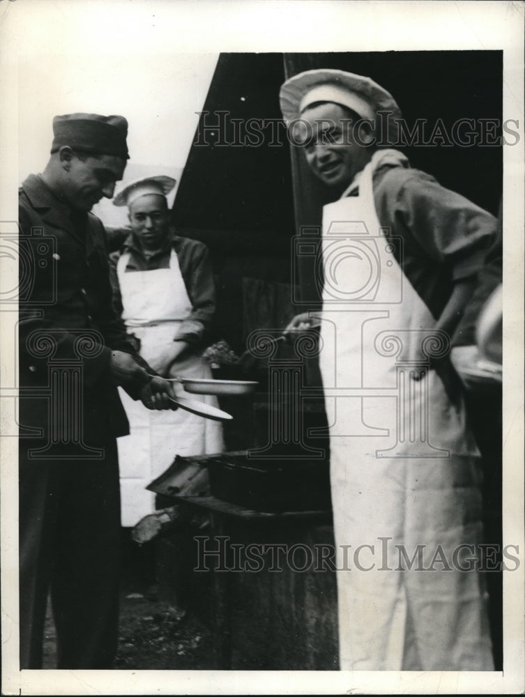 1941 Cook W. E. Barnes, Private William A. Mousseau-Historic Images