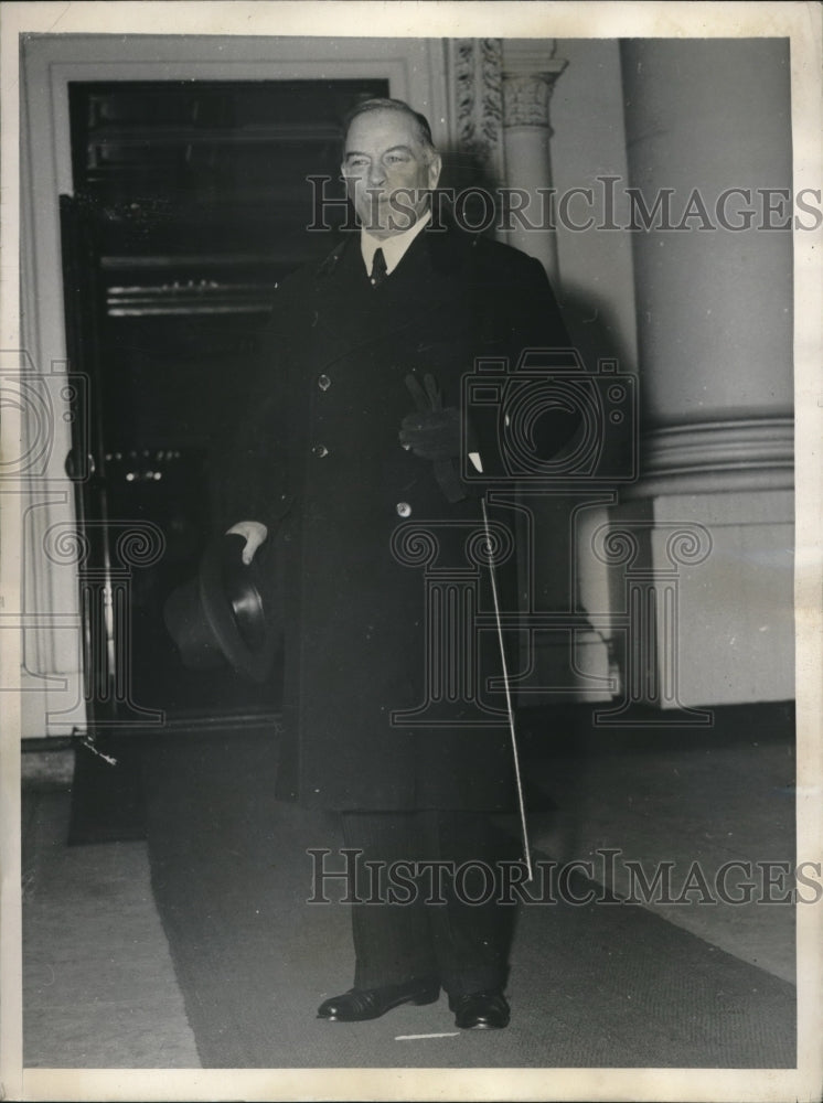 1937 Press Photo Prime Minister McKenzie King of Canada-Historic Images