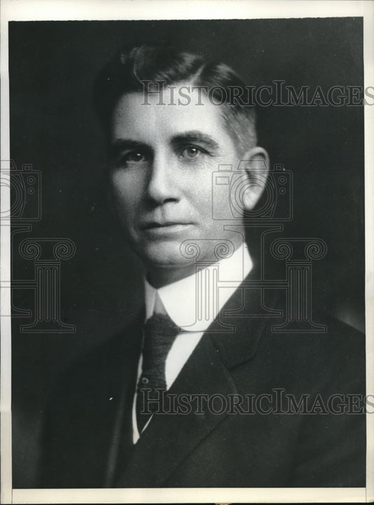 1931 Press Photo Troy, NY The Rev Dr Malcolm L MacPhail for Presb, church Synod - Historic Images