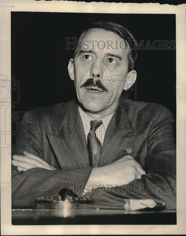 1939 Frederick C. Phillips Secretary Of The Atlantic Division - Historic Images