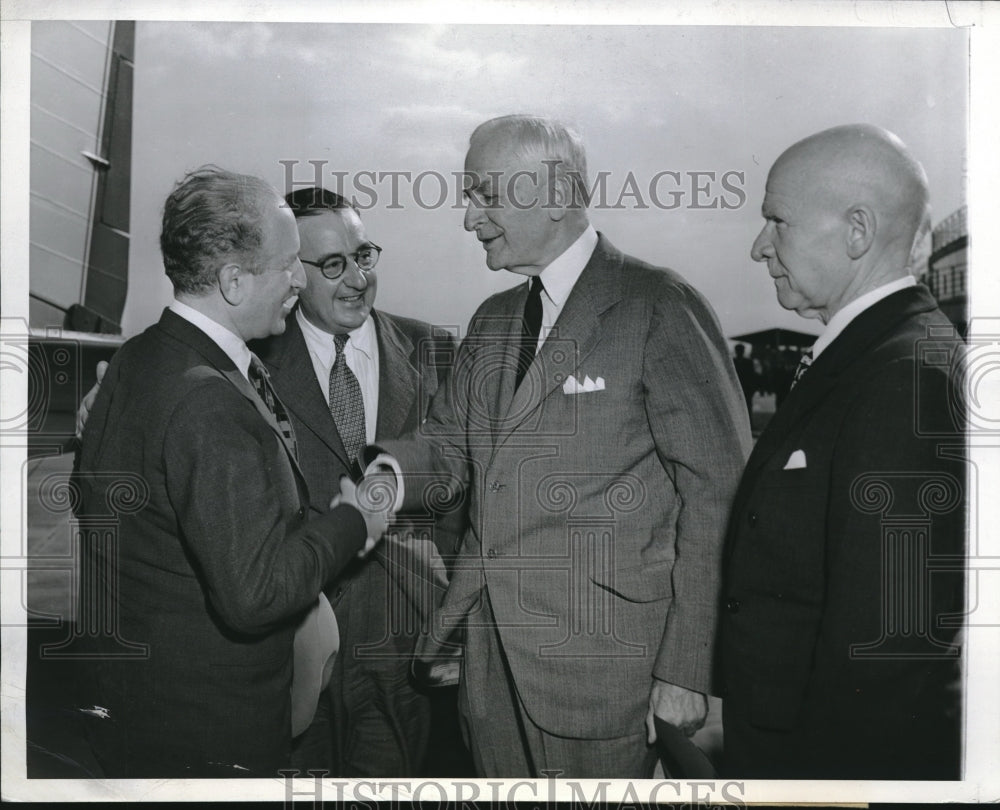 1943 Press Photo D.C. Chile&#39;s Amb. Dr Don J Dernandez, DR Michels,-Historic Images