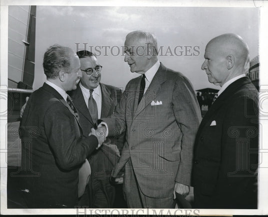 1943 Press Photo D.C. Chile's Amb. Dr Don J Dernandez, DR Michels,-Historic Images