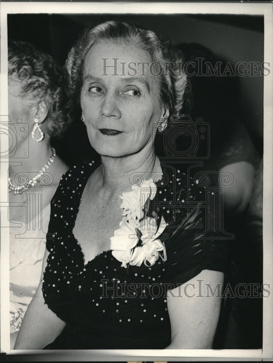 1955 Press Photo Chicago, Ill Mrs Rollin Brown of La, Cal. Pres of PTA - Historic Images