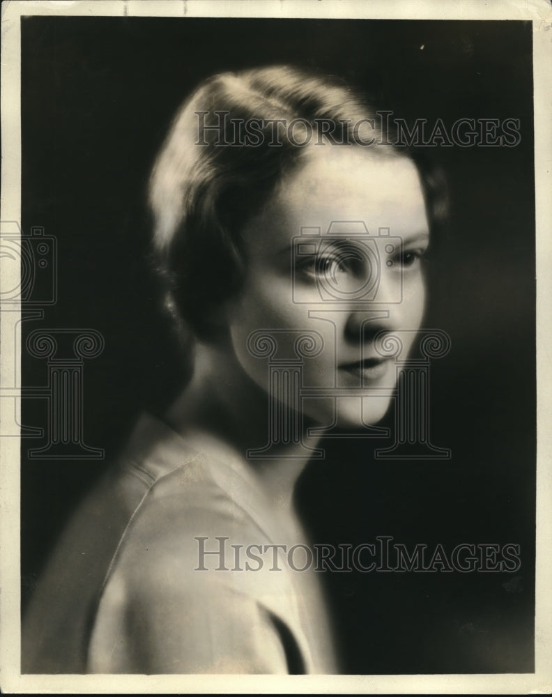 1929 Press Photo Miss Belle Brockenbrough of Lafayette, Ind May Queen - Historic Images