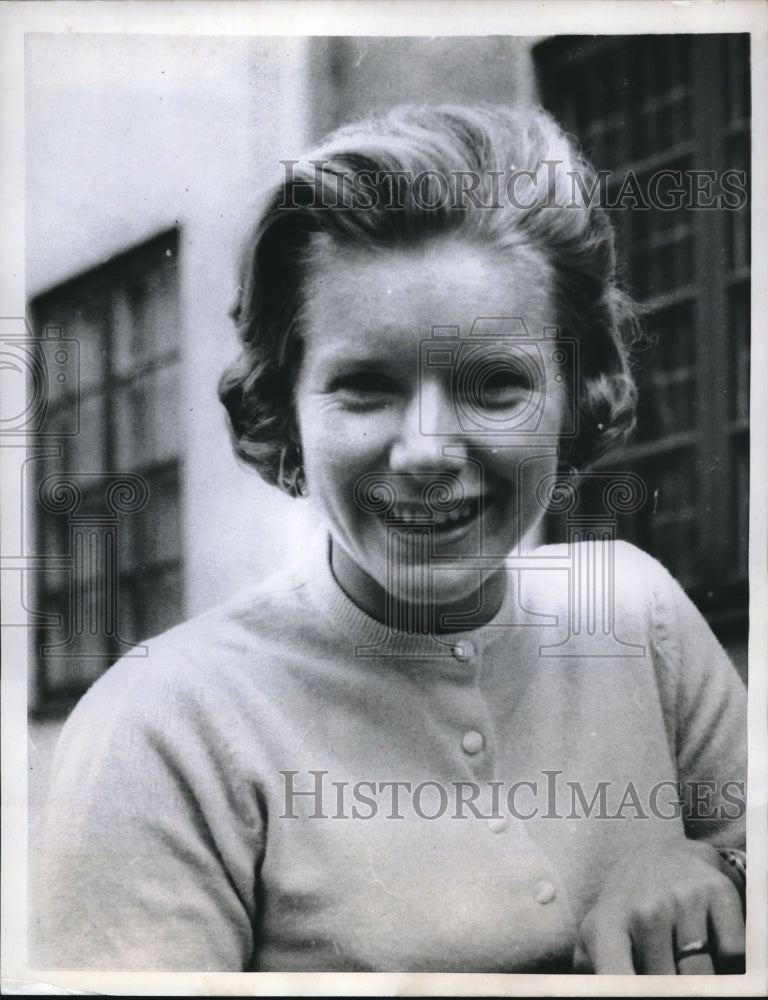 1957 Kalmar, Sweden Ulla Britta Jeansson weds George Adenauer - Historic Images