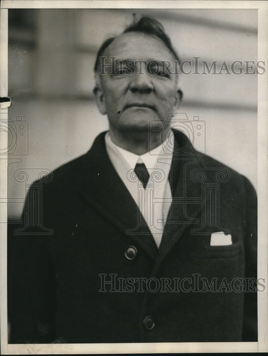 1930 Press Photo Mr Robbins of Chicago testified at Dry hearing - Historic Images