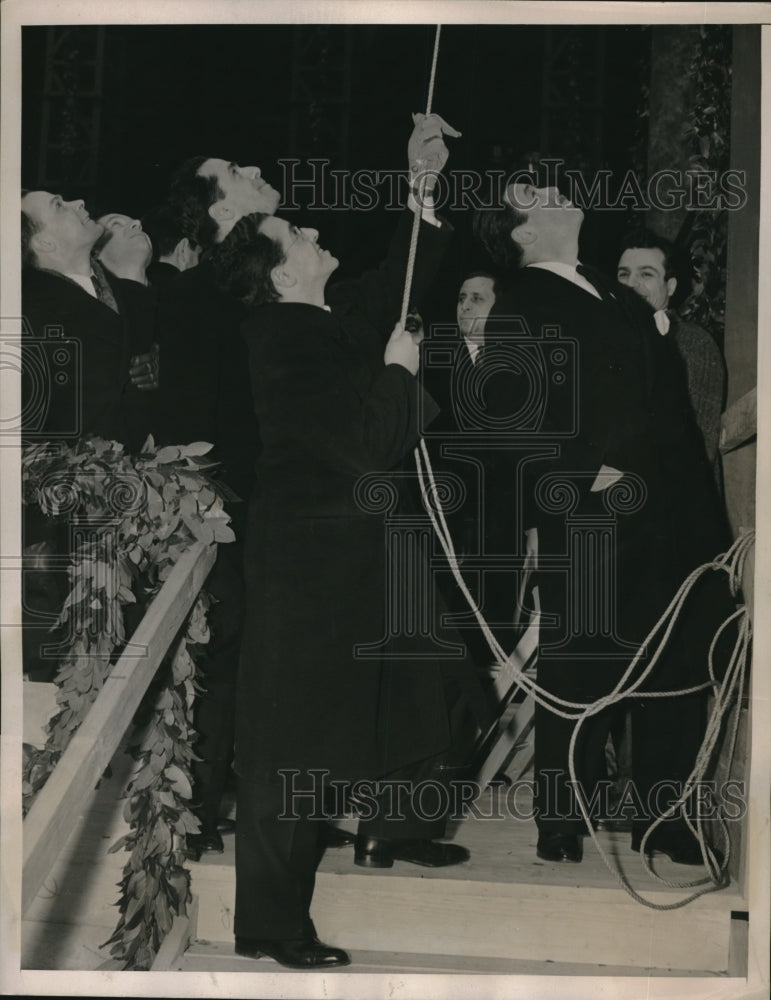 1939 Press Photo Constantine Oumansky,Vasily Bourgman &amp; Grover Whalen-Historic Images