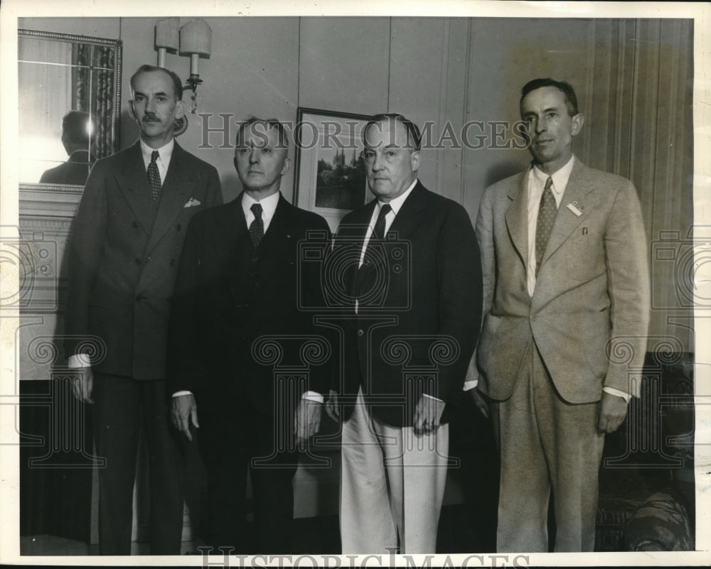 1934 Press Photo Annual Convention National Association of Credit Men in LA - Historic Images