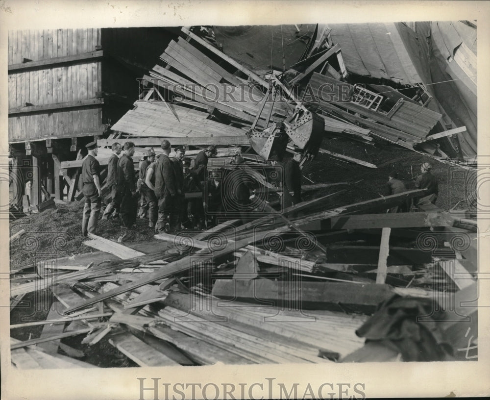 1930 Building Collapses - Historic Images