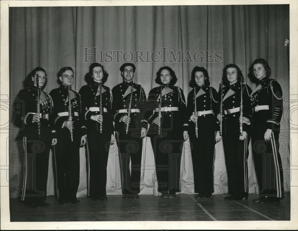 1940 Press Photo Junior Flute Quartet - nec08033-Historic Images