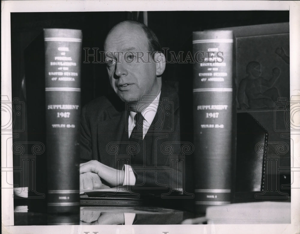 1954 Atty General Herbert Brownell in D.C. - Historic Images