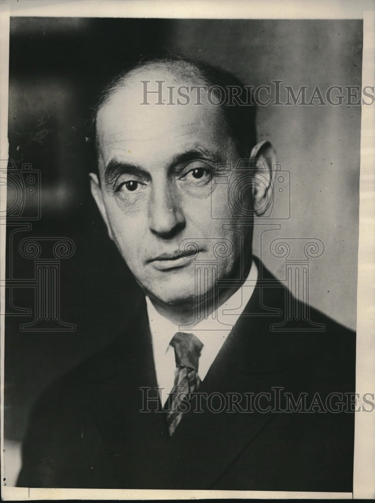 1926 Professor J.M. Bonn, Representative at Germany's Peace Envoy - Historic Images
