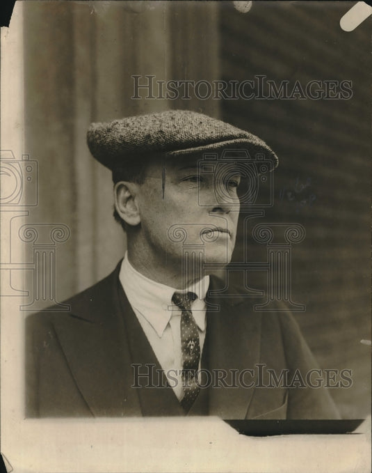 1921 Press Photo Max Balshasar, coast flight expert. - nec08424-Historic Images