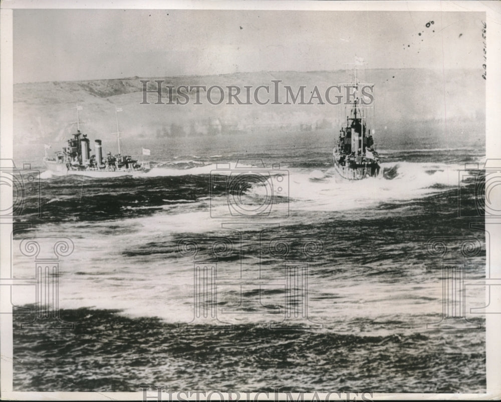 1938 Press Photo Weymouth England Bay-Historic Images