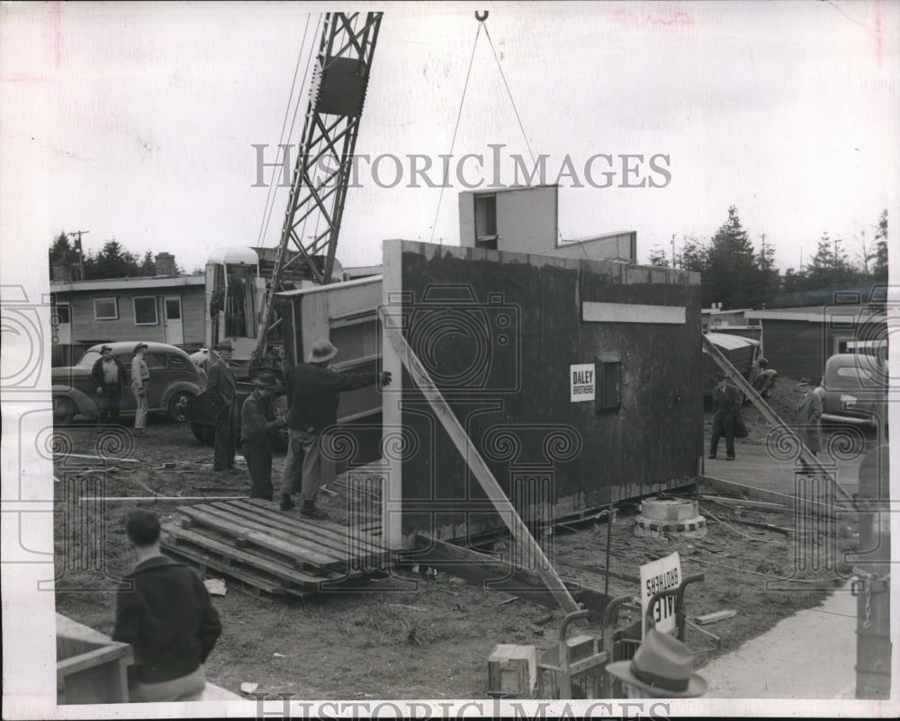 1946 East Port Orchard Workmen Guide Second Section Of First Unit - Historic Images