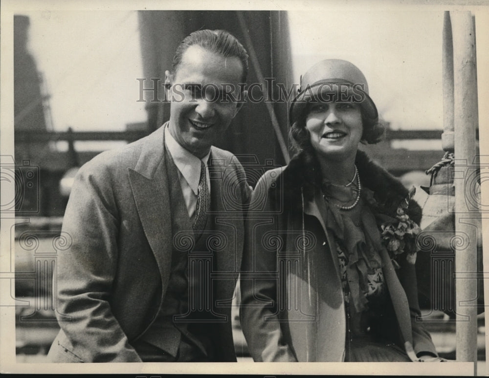 1930 Press Photo Producer Ralph G.Farnum disappears on Death Valley vacation - Historic Images