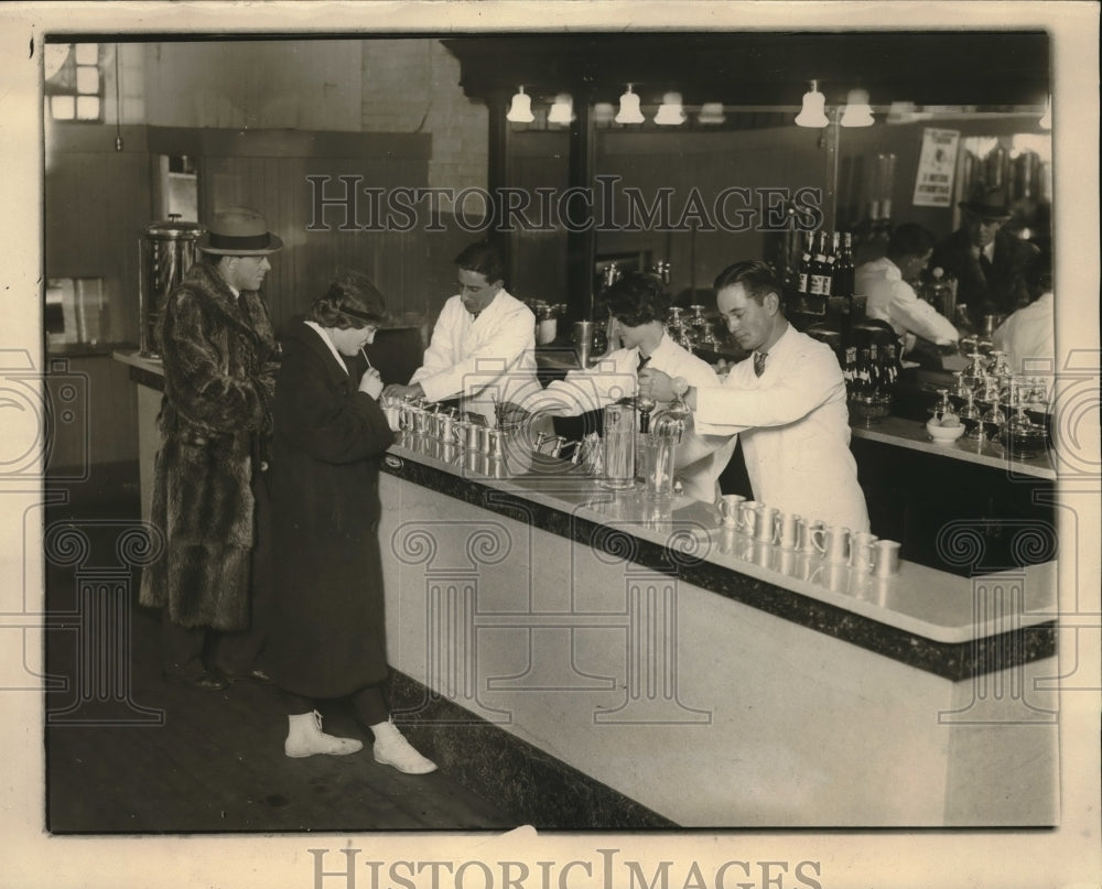 1926 Press Photo Latest innovation at Back Bay Institute, Boston University - Historic Images