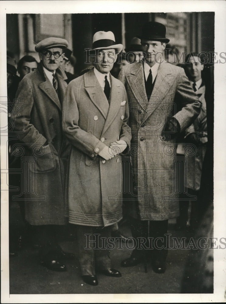 1932 Press Photo Former NYC mayor Jimmy Walker misses Democratic convention-Historic Images