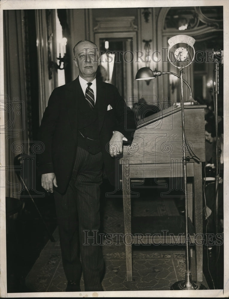 1932 Press Photo Former Governor Alfred E. Smith - Historic Images