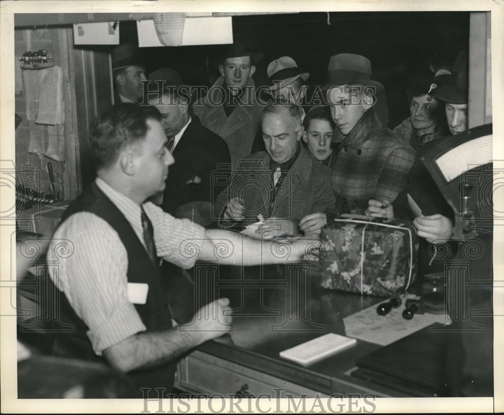 1937 Press Photo Washington D.C. Post Office - Historic Images