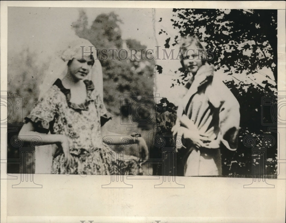 1927 Press Photo Mary Cabell ran away-Historic Images