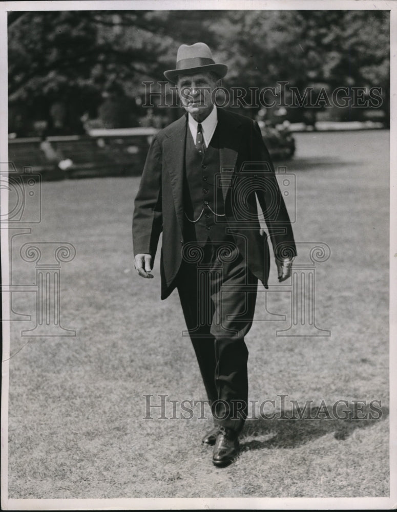 1936 Press Photo Thomas Hitchcock Sr. Father Of Famous International Polo Player-Historic Images