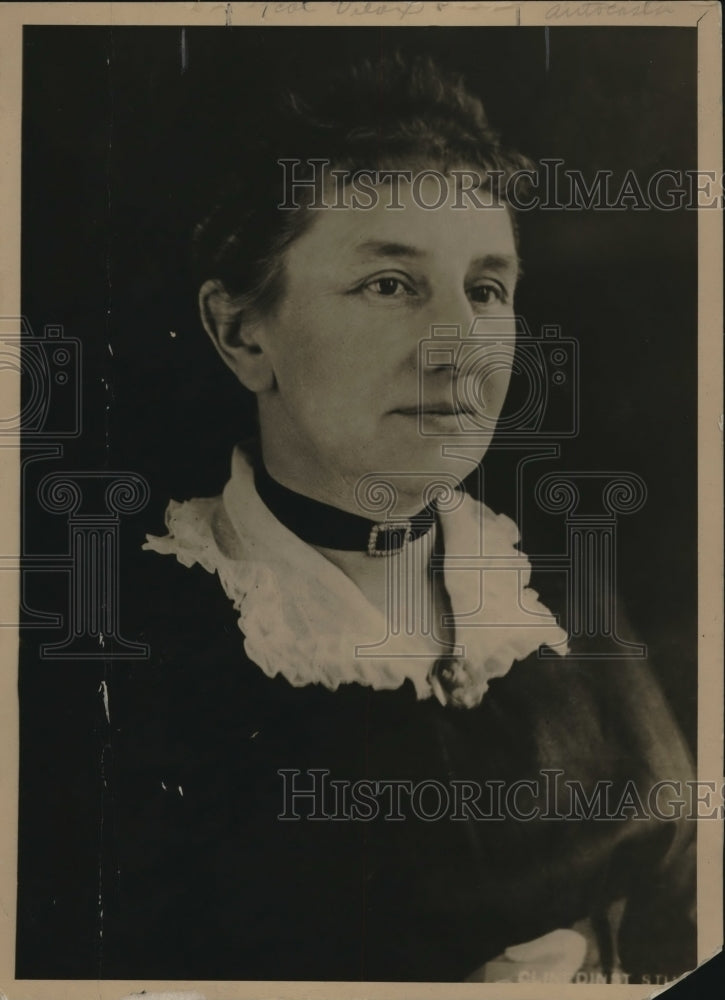 1918 Press Photo Mrs August Philips Wife Of New Minister Of Holland-Historic Images